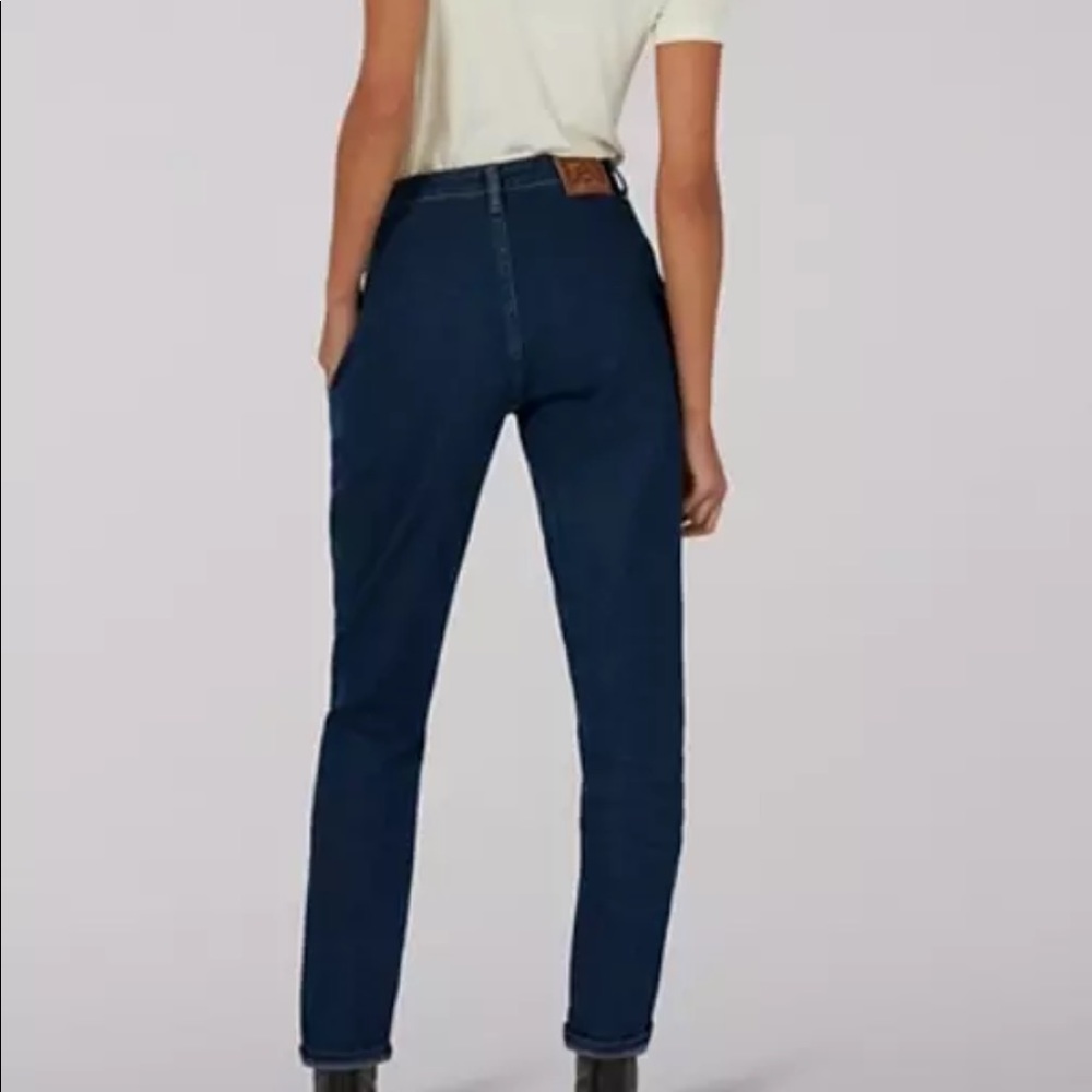 Lee vintage modern High Rise Pleated Mom Jeans - Picture 2 of 13